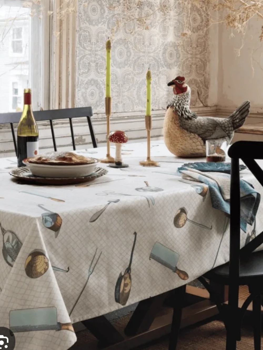 John Derian Tablecloth x Target , Fall, Rectangular